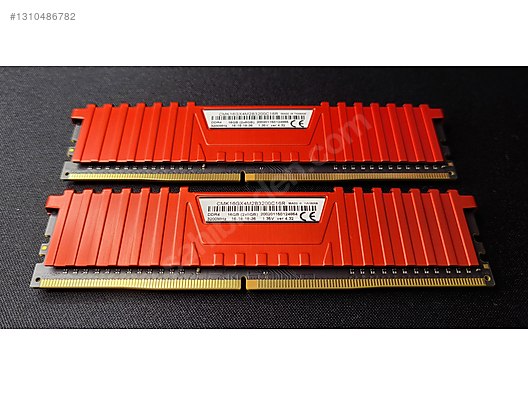 Corsair 16GB (2x8GB) Vengeance LPX 3200Mhz CL16 DDR4 on sahibinden