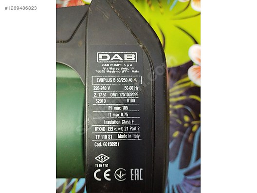 İkinci El ve Sıfır Alışveriş / Bahçe & Yapı Market / Yapı Malzemeleri / Sıhhi Tesisat / Pompa & Hidrofor