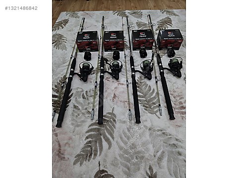 Hazır Set / SIFIR 4 Adet Remixon Hurricane 240 Kamış + 4 Adet DAM