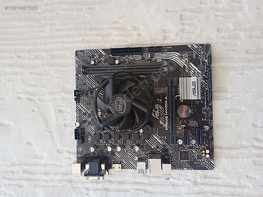 Asus Prime H410m anakart + i3 10105f işlemci on sahibinden.com