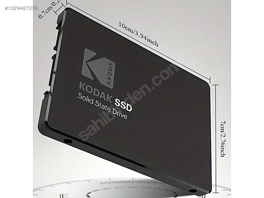 1 TB Kodak X120 Pro SSD Bellek 960 GB Başarım % 100 Sağlık % 100