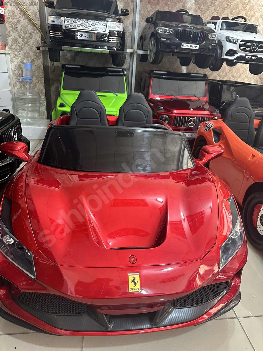 SIFIR 24 VOLT 200 KG TAŞIMA KAPASİTELİ FERRARİ AKÜLÜ ARABA sahibinden