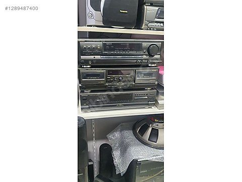 ぐり　テクニクス　Technics sfdz122n11-4　3個セット TECHNİCS SET SORUNSUZ - İkinci El Technics Müzik Seti & Teyp