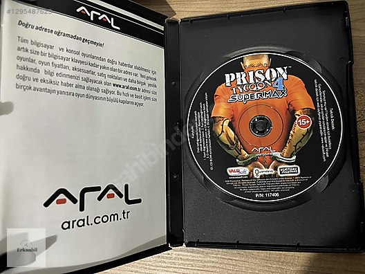 PRISON TYCOON 4 SUPERMAX PC CD-ROM OYUN on sahibinden.com - 1295487625
