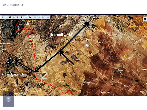 Gölbaşı Karaalide Çam Ağaçları ile Çevrili Satılık 5668 m2 Tarla