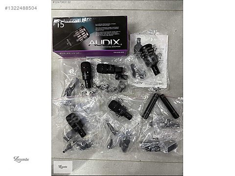 AUDIX D6 D4 D2 I5 SCX One Enstrüman Mikrofonu SET X186Y sahibinden