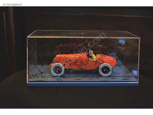 Tenten (Tintin) Kırmızı Yarış Arabası Modeli on sahibinden.com