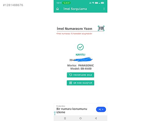 Used & Brand New Items / Cell Phones & Accessories / Cell Phones / Panasonic / X400