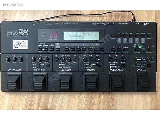 YAMAHA ヤマハ GW50 GUITAR PERFORMANCE EFFEC Yamaha GW50 Guitar Performance Effector - 90's Multi Effects