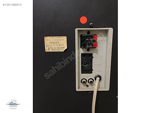 Philips F1340/60 3 Katlı Pikaplı Müzik Seti 052 - Sıfır Philips
