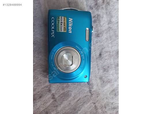 【すぐ使えるフルセット】Nikon COOLPIX S3300 ブルー 動作OK Kompakt / Nikon / Coolpix S3300 / Nikon Coolpix s3300 Tam set