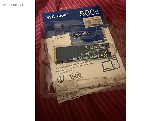 WD SN570 500GB Blue M.2 SSD sahibinden.comda - 1331489074