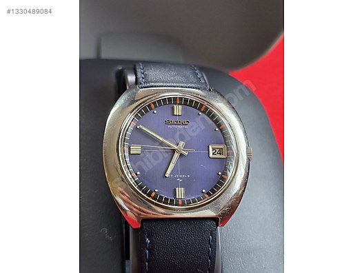 Seiko / Haziran 1973 Üretimi Nadir Mor Kadran Seiko 7005-6020