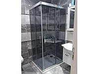 80x100 Ölçülerinde Temiz Flat Duş Teknesi(Cam Hariç)