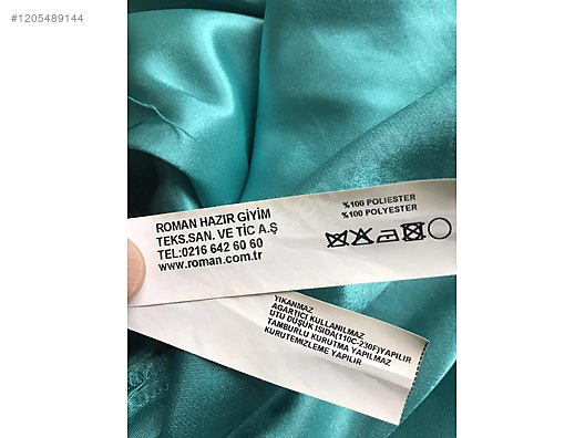 Roman Mınt (Yeşil) Abiye Elbise - Roman Elbise Modelleri sahibinden.com'da