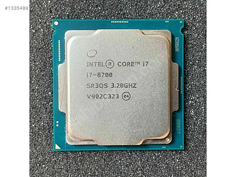 CPU Intel Core i7 i7-8700 CPU ×2 İntel i7-8700 CPU İşlemci sahibinden.comda - 1335489178
