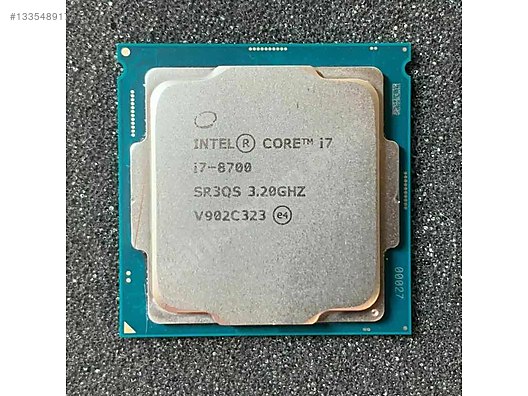 İntel i7-8700 CPU İşlemci on sahibinden.com - 1335489178