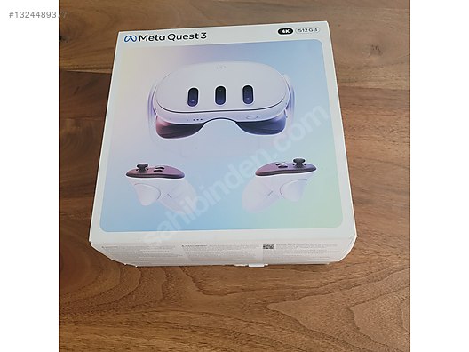 Quest 3 512GB Sanal Gerçeklik Gözlüğü Beyaz sahibinden.comda