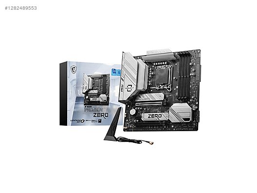 MSI B760M PROJECT ZERO DDR5 7800 MHZ (OC) RGB mATX Anakart - Anakart ve Tüm Masaüstü Bilgisayar Parçaları sahibinden.com'da