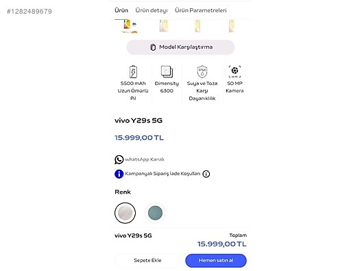 Used & Brand New Items / Cell Phones & Accessories / Cell Phones / Vivo / Y29 5G