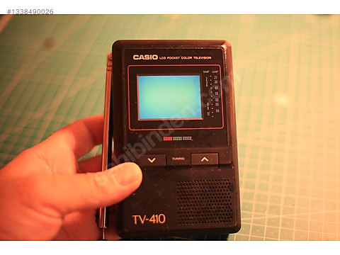 Casio / Satılık Casio TV-410 Mini LCD Analog Televizyon Retro