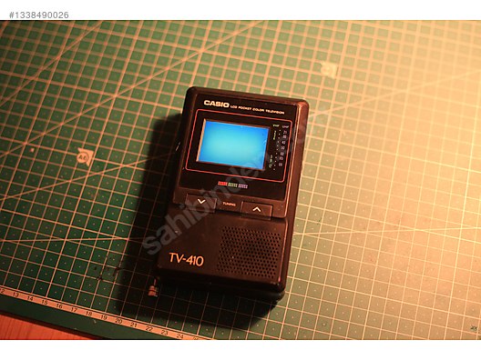 Casio / Satılık Casio TV-410 Mini LCD Analog Televizyon Retro