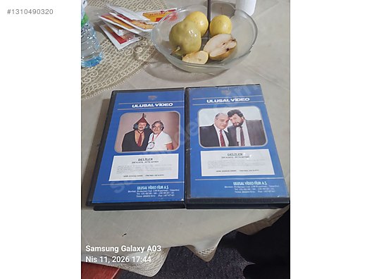 Zeki alasya metin akpınar orjinal VHS kasetler .3 adet var. - VHS