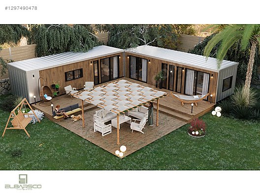 Tiny Houses / GENİŞ AİLE KONSEPTİ O2 BELGELİ VE RUHSATLI 2'Lİ TINY