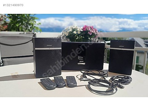 2台セットBOSE soundtouch10 サウンドタッチ10 リモコン付き BOSE Soundtouch 20 Müzik Sistemi ve 2 x SoundTouch 10 Spiker Set