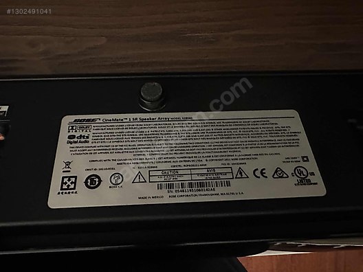 Bose Cinemate 1 Sr Tv Ses Sistemi - İkinci El Bose Soundbar
