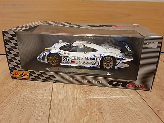 1/18 die-cast Porsche 911 GT1 Le Mans #25 1998 on sahibinden.com