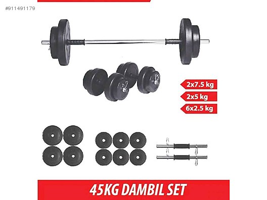 45 kg halter ve dambil seti alisveris sifir ikinci el urunlerle sahibinden com da 911491179