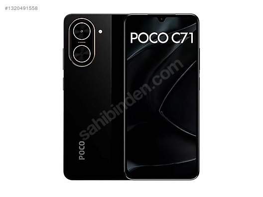 128 GB Siyah Xiaomi Poco C71 Cep Telefonu - 1320491558