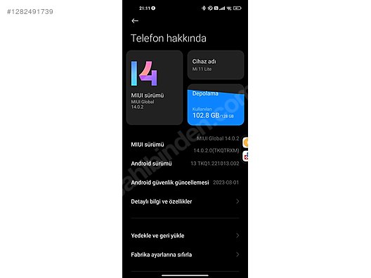 Used & Brand New Items / Cell Phones & Accessories / Cell Phones / Xiaomi / Mi 11 Lite