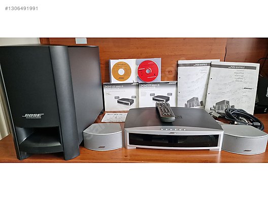 BOSE DVD  THEATER SYSTEM 3・2・1 GS II BOSE 3-2-1 GS SERİSİ III HDMI LI FULL SET SIFIR AYARINDA
