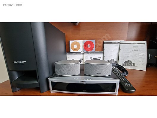 BOSE 3.2.1 GS Series II、BOSE MODEL121セット Bose 3.2.1 Serisi II GSX 2.1 ch Ev Eğlence Sistemi (Gümüş - Grafit