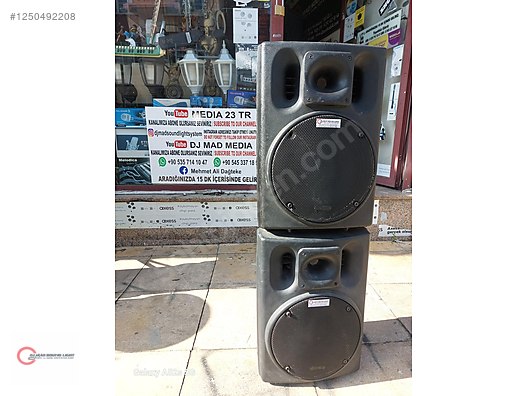 TROMBA MS 25 Hoparlör 250 Watt Çifti - 20.000 TL on sahibinden.com