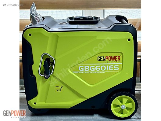 6 kVA UZAKTAN KUMANDALI SÜPER SESSİZ 50 dB JENERATÖR GBG60İES