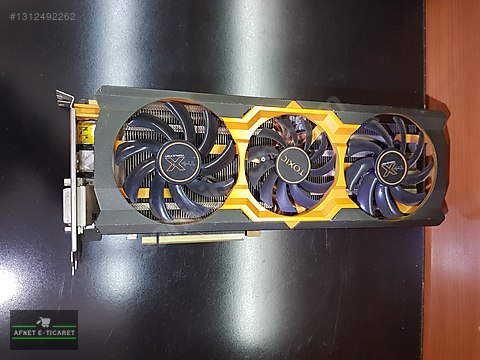 SAPPHİRE R9 270X 2GB 256 BİT ARIZALI EKRAN KARTI 3 FANLI