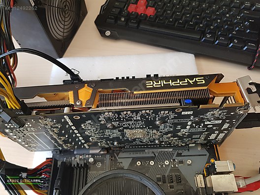 SAPPHİRE R9 270X 2GB 256 BİT ARIZALI EKRAN KARTI 3 FANLI