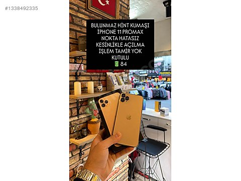 Apple / iPhone 11 Pro Max / EMSALSIZ IPHONE 11 PRO MAX on
