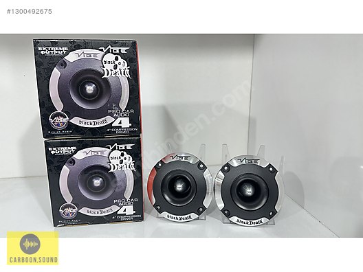 Hoparlör / Tweeter / BDPRO4T-V1 | VIBE Blackdeath Serisi 10 cm