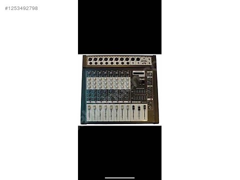 Mekse PMX-802U Power Mikser + 2 Adet Behringer VS1220 Hoparlör