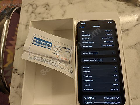 Apple / iPhone XS Max / temiz sorunsuz xsmax on sahibinden.com