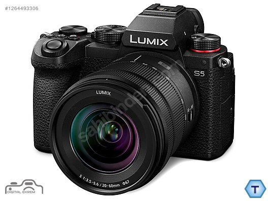 【USED】DC-S5M2XW İkinci El Panasonic Lumix DC-S5 Aynasız Dijital Fotoğraf Makinesi