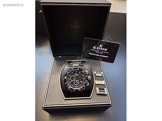 Edox / ORİJİNAL İSVİÇRE MALI EDOX SAAT ( Titanyum kordon kol saati