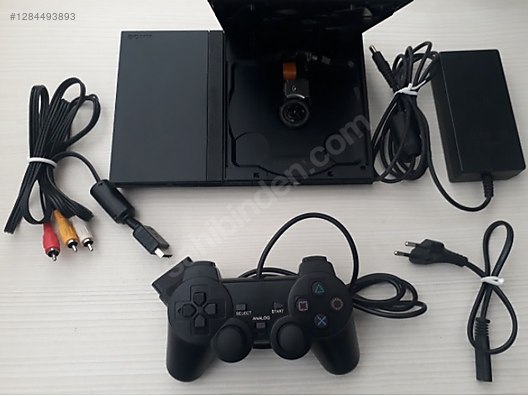 PS 2 64GB FLASH BELLEKLİ HEMDE CD İLE ÇALIŞAN ÇİPLİ PS2 FULL SET ...