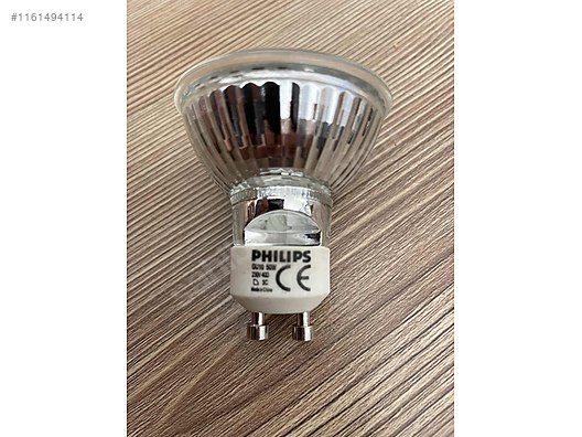Philips Gu10 50W 230V 40D Sar I k Holojen Ampul ve Yap Malzemeleri sahibinden da 1161494114