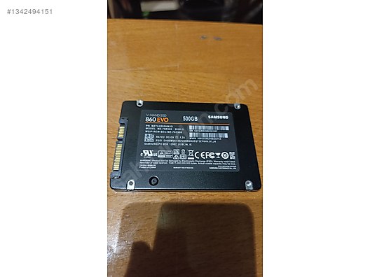 SAMSUNG 860 EVO 500GB SATA SSD %96 sahibinden.comda - 1342494151