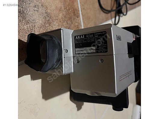Vintage 1982 Akai VC-X2E Kamera Seti on sahibinden.com - 1326494620